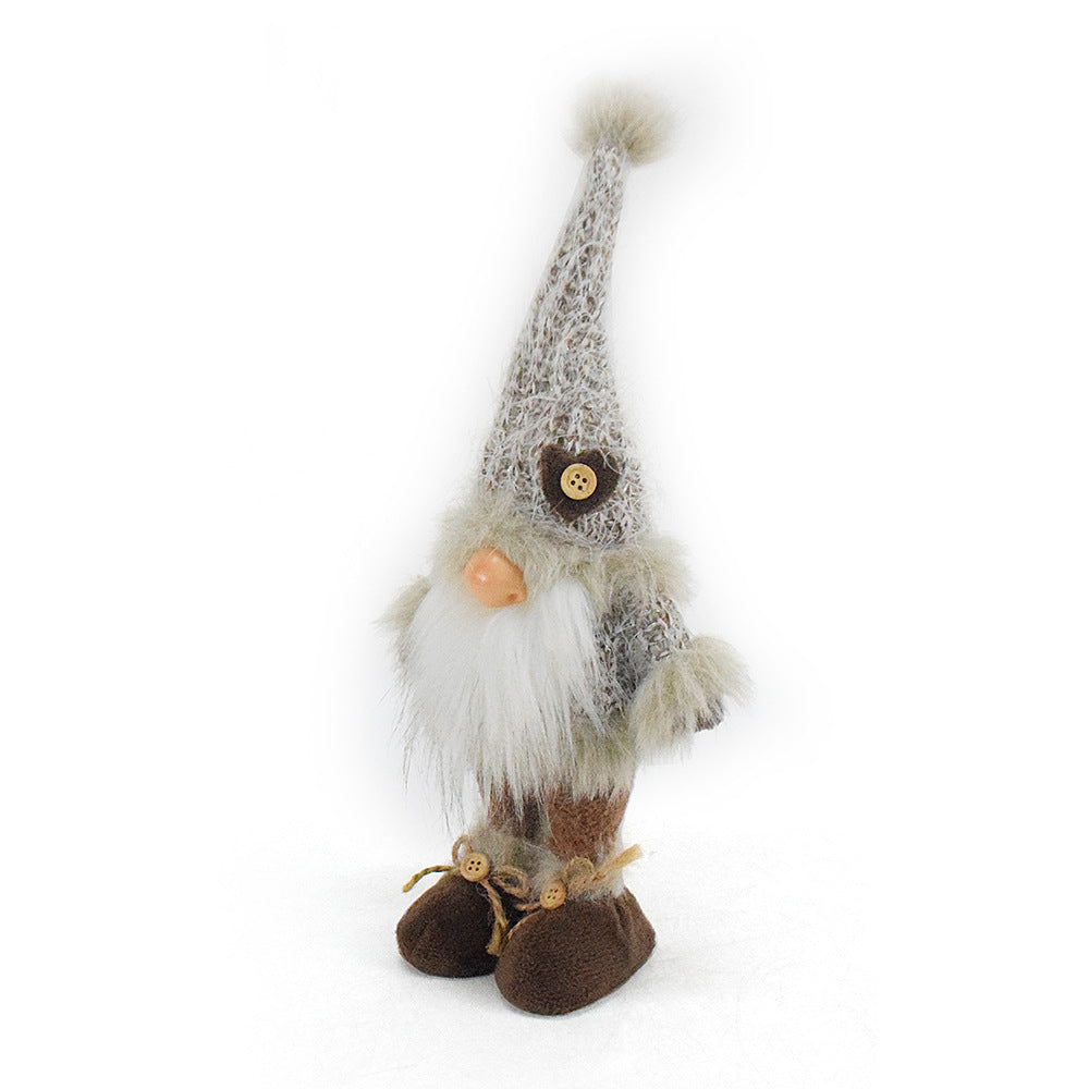 Gnome Christmas Ornament Standing Rudolph