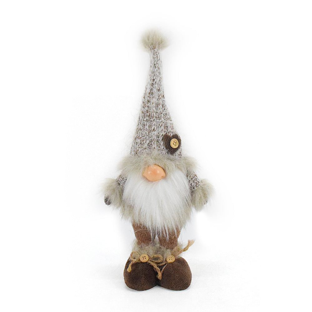 Gnome Christmas Ornament Standing Rudolph