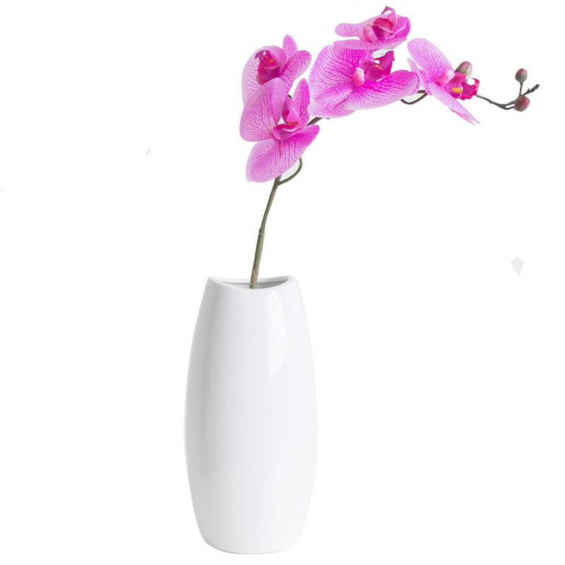 Moth Orchid Silk Artificial Flowers Phalaenopsis 2pcs