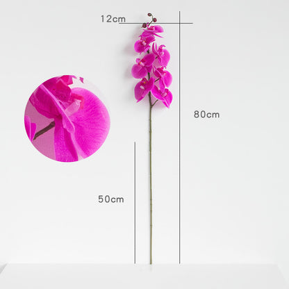 Moth Orchid Silk Artificial Flowers Phalaenopsis 2pcs